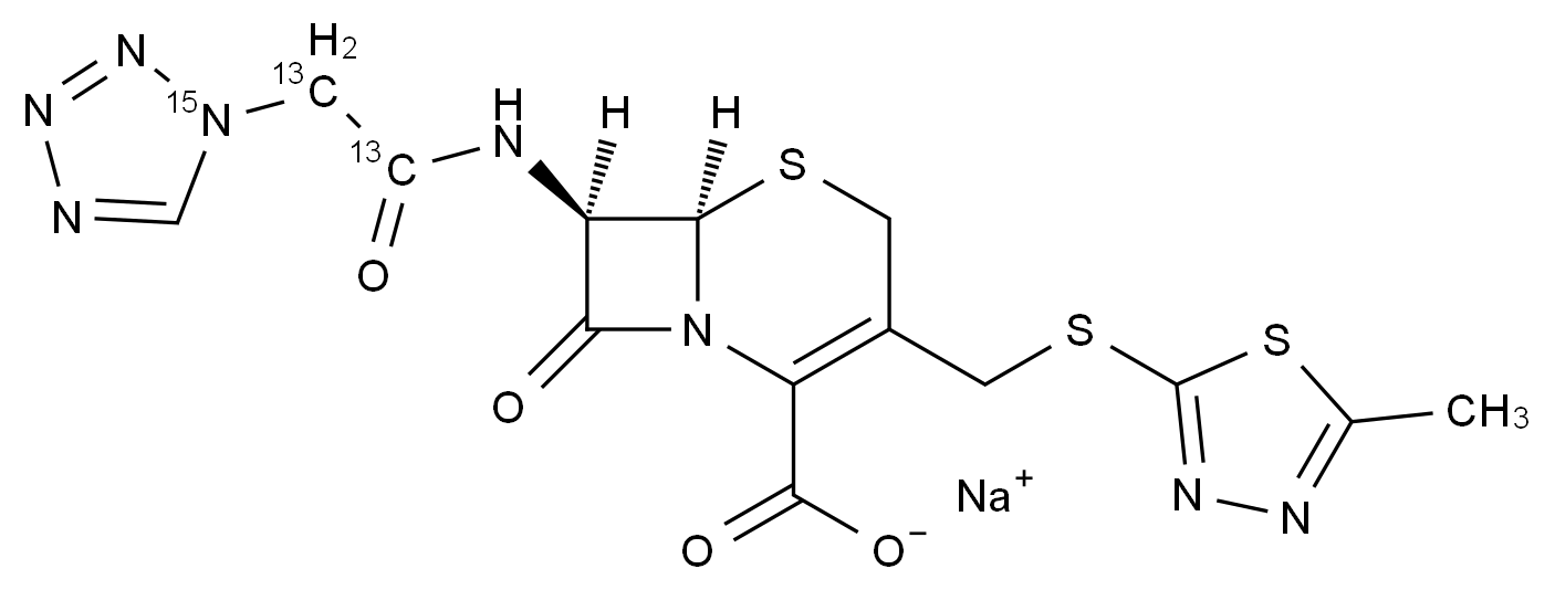 頭孢唑啉13C2,15N鈉鹽