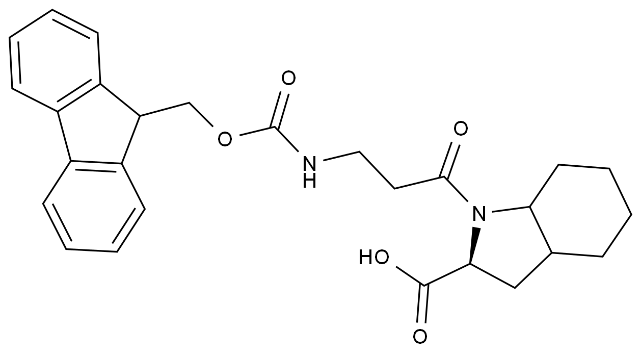 N-(N-芴甲氧羰基-β-丙氨?；?-L-八氫-1H-吲哚-2-甲酸