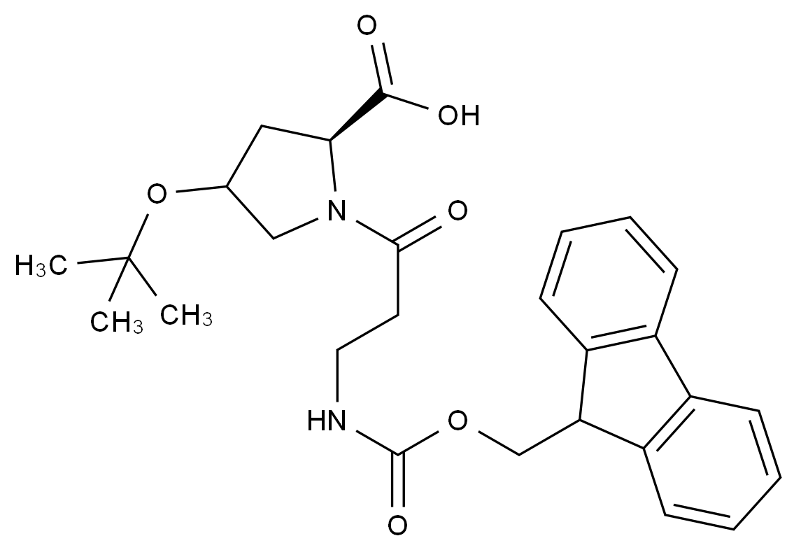 N-(N-芴甲氧羰基-β-丙氨?；?-4-叔丁氧基-L-脯氨酸