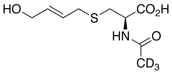 N-乙酰基-S-（4-羥基-2-丁烯-1-基）-L-半胱氨酸-d3