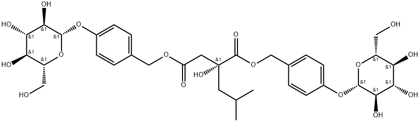 58139-23-4_1,4-二[4-(葡萄糖氧)芐基]- 2-異丁基蘋(píng)果酸酯