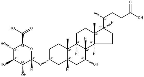 58814-71-4_(3a,5b,7a)-23-carboxy-7-hydroxy-24-norcholan-3-yl b-D-glucopyranosiduronic acid