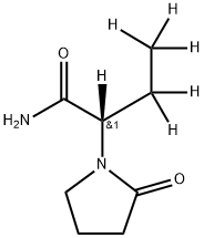 1133229-29-4_Levetiracetam-d6 [2,3,3,4,4,4-bu1yramide-d6)標準品