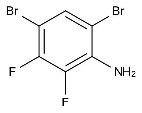 1000574-59-3_4,6-Dibromo-2,3-difluoroaniline