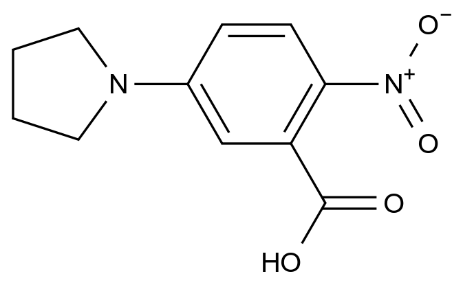 1000575-94-9_2-Nitro-5-(pyrrolidin-1-yl)benzoicacid