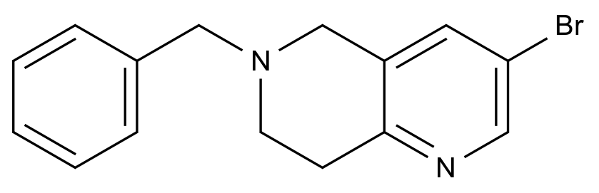 1000576-67-9_6-Benzyl-3-bromo-5,6,7,8-tetrahydro-1,6-naphthyridine